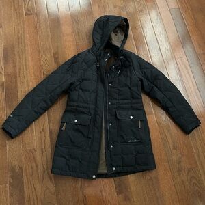 Eddie Bauer Black Winter Jacket
